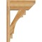Ekena Millwork Merced Slat Rough Sawn Outlooker, Western Red Cedar, 8"W x 18"D x 26"H OUT08X18X26MRC06RWR - alternate 2
